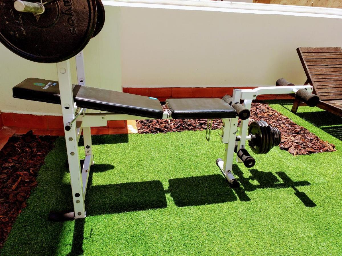 Large Apartment With Large And Sunny Terrace - Garden & Outdoor Gym , Alicante Center Экстерьер фото